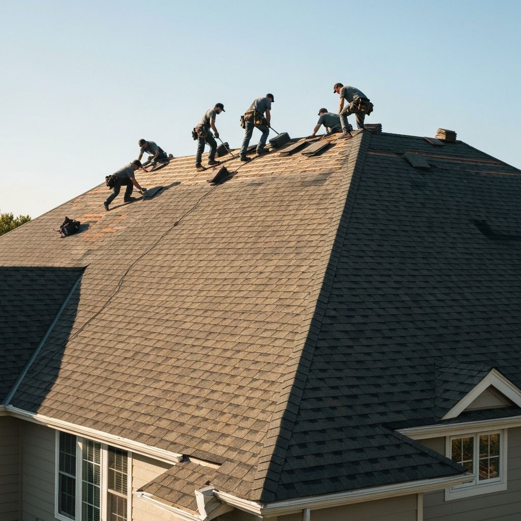 Titan Roofing professional work