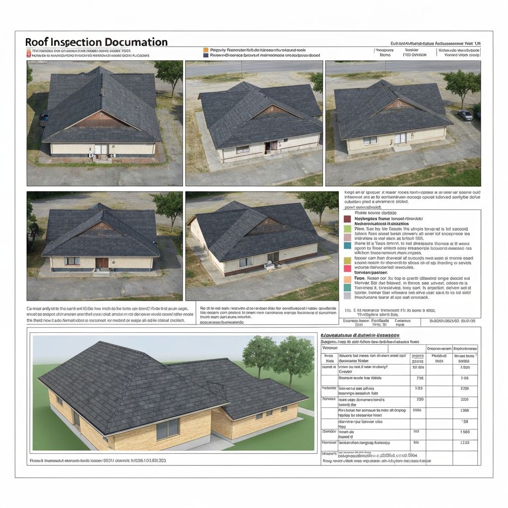 Professional roof inspection