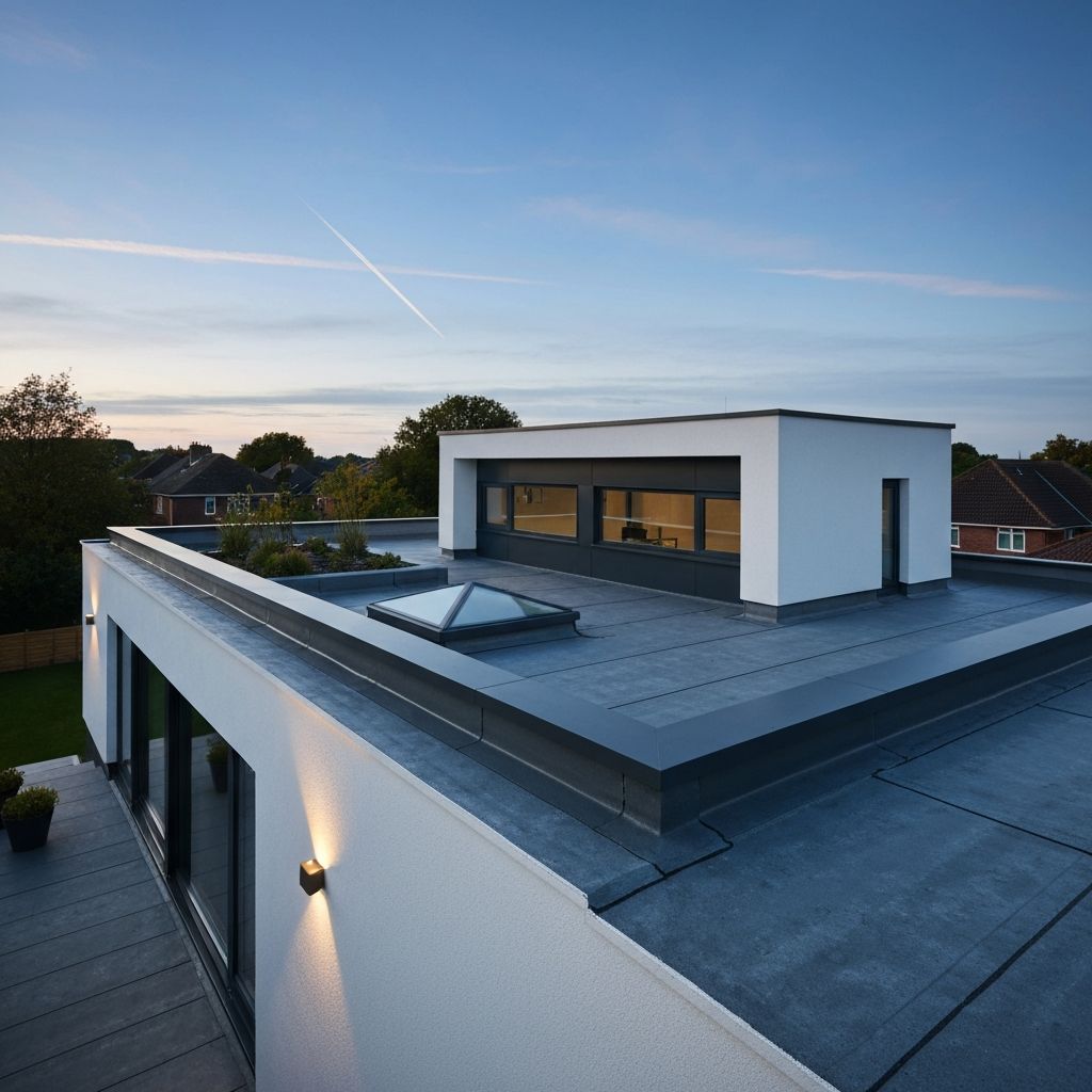 Flat roofing services